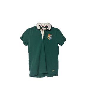Mini Boden Green Polo Shirt with Classic Collar